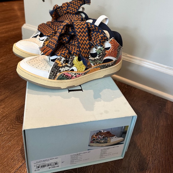 Lanvin Curb Sneakers